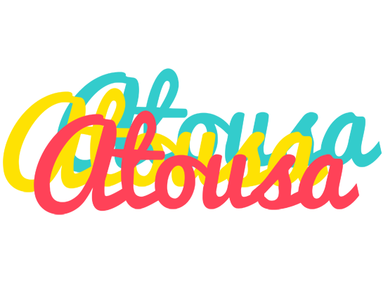 Atousa disco logo