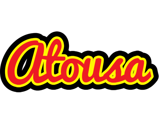 Atousa fireman logo