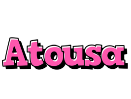 Atousa girlish logo