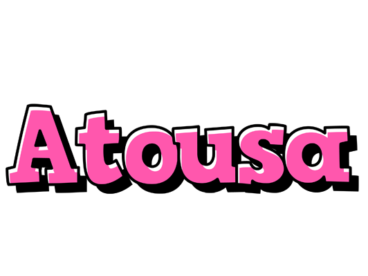 Atousa girlish logo