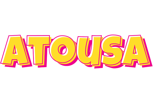 Atousa kaboom logo