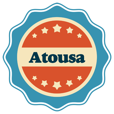 Atousa labels logo