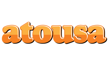 Atousa orange logo