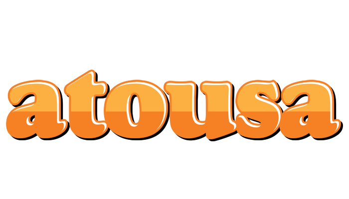 Atousa orange logo