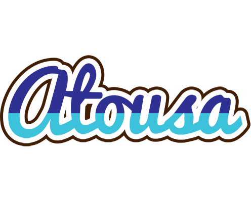 Atousa raining logo