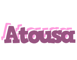 Atousa relaxing logo