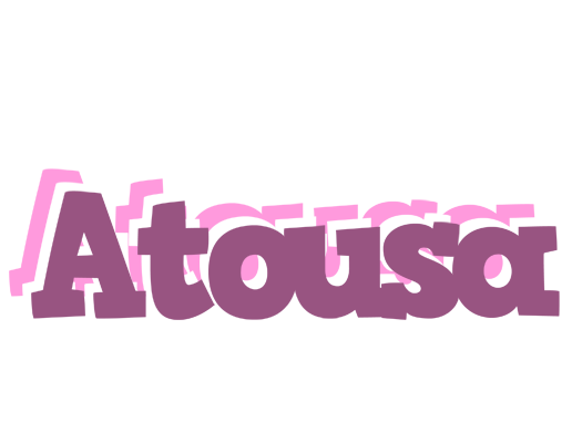 Atousa relaxing logo