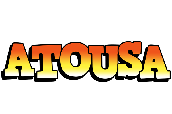 Atousa sunset logo