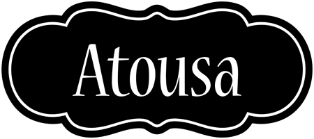 Atousa welcome logo