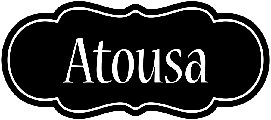 Atousa welcome logo