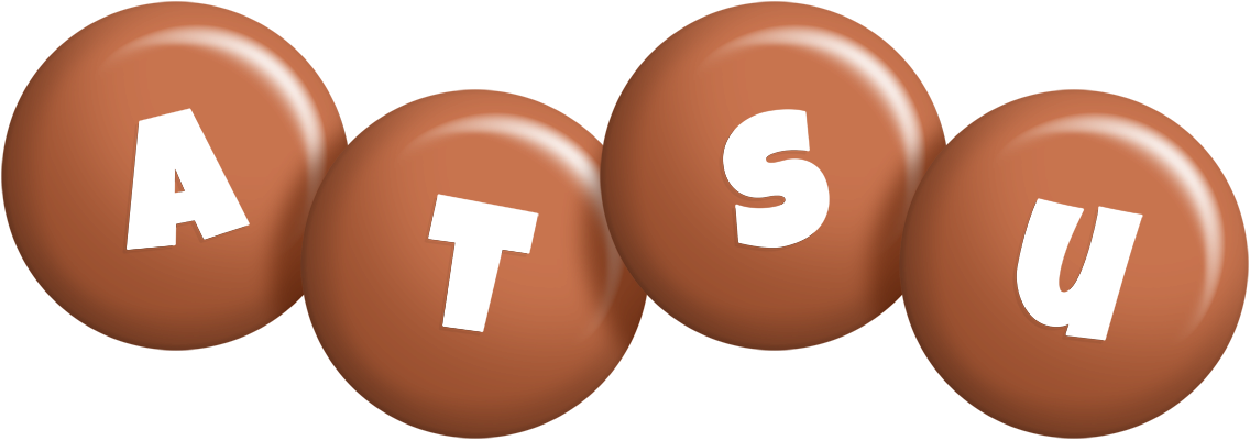 Atsu candy-brown logo