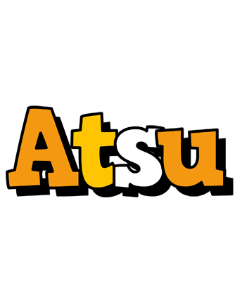 Atsu cartoon logo