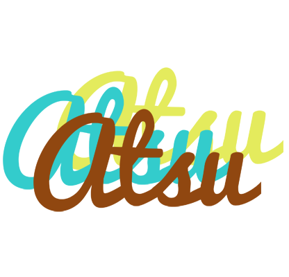 Atsu cupcake logo