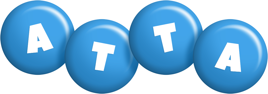 Atta candy-blue logo