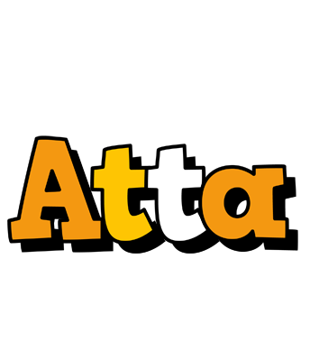 Atta cartoon logo