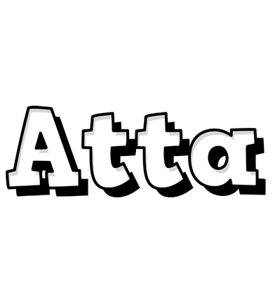 Atta snowing logo