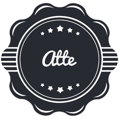 Atte badge logo