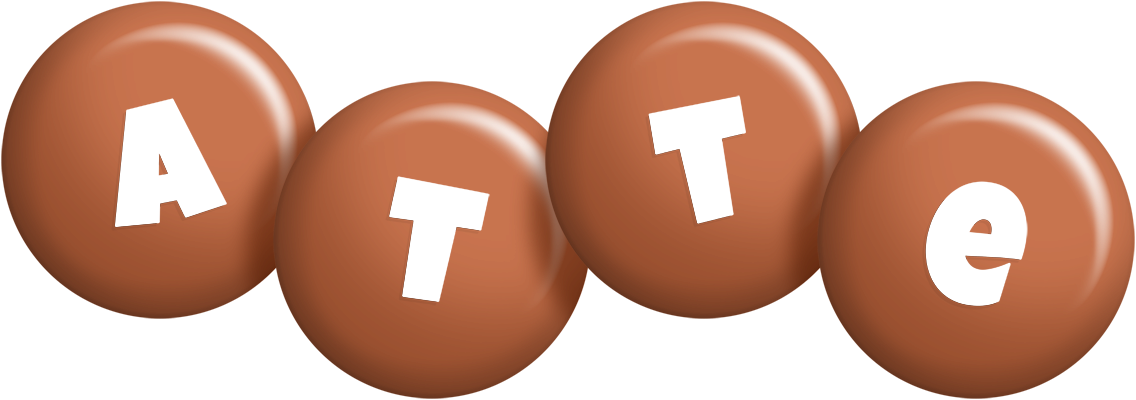 Atte candy-brown logo
