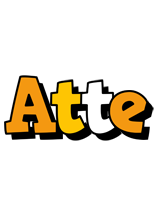 Atte cartoon logo