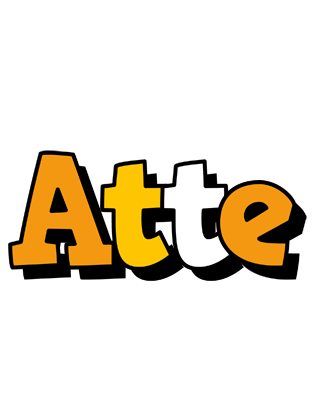 Atte cartoon logo