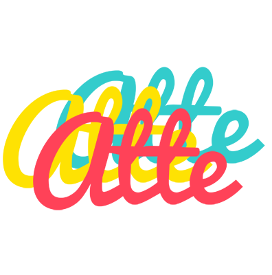 Atte disco logo
