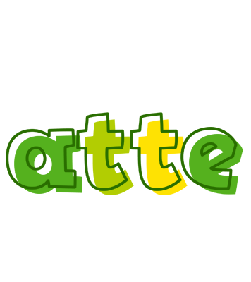 Atte juice logo