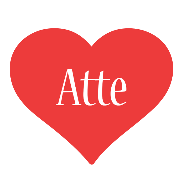 Atte love logo