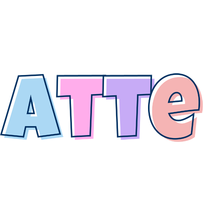 Atte pastel logo