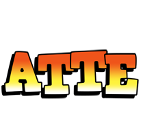 Atte sunset logo