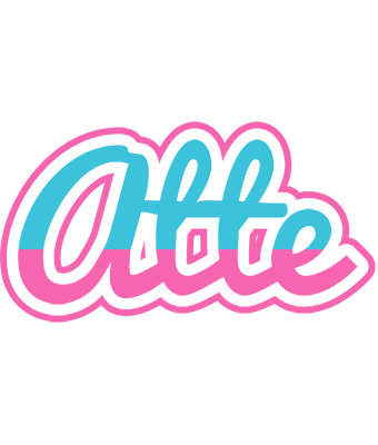 Atte woman logo