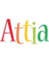 Attia birthday logo