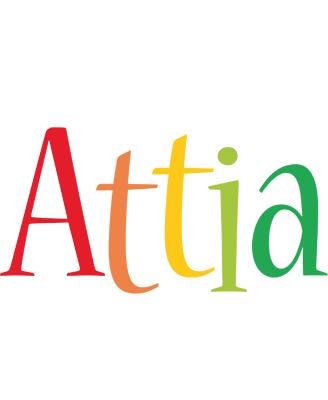 Attia birthday logo