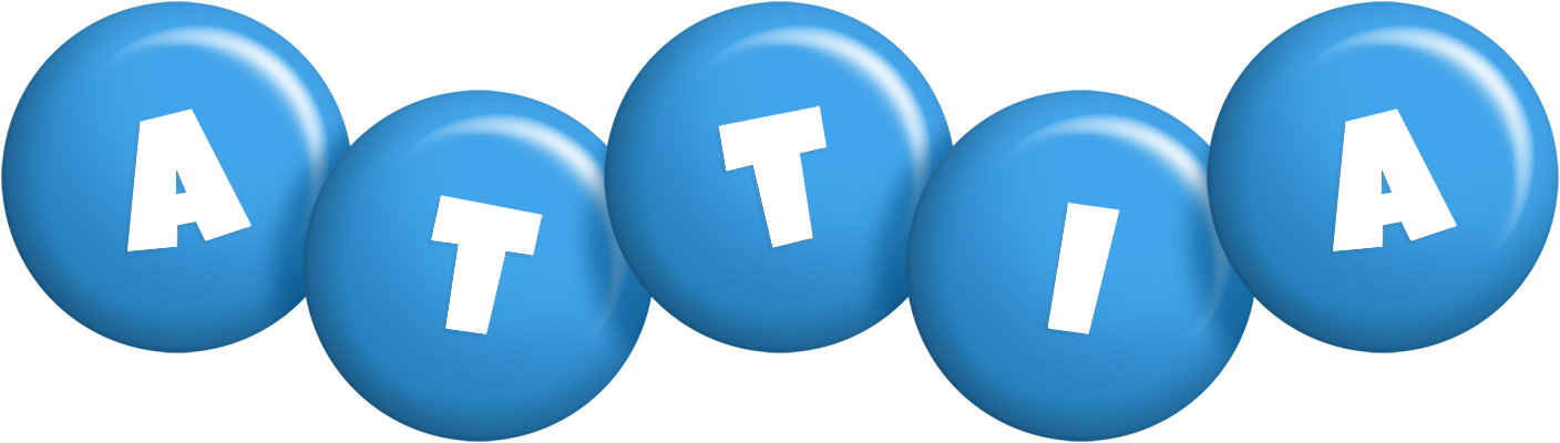 Attia candy-blue logo