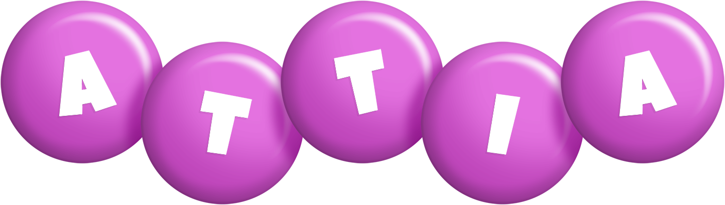 Attia candy-purple logo