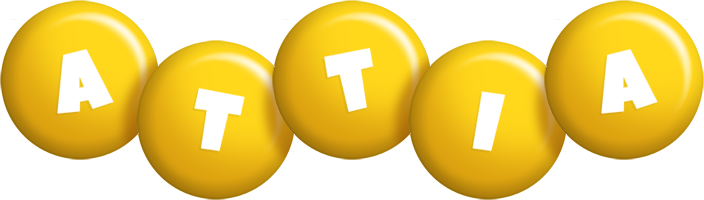 Attia candy-yellow logo