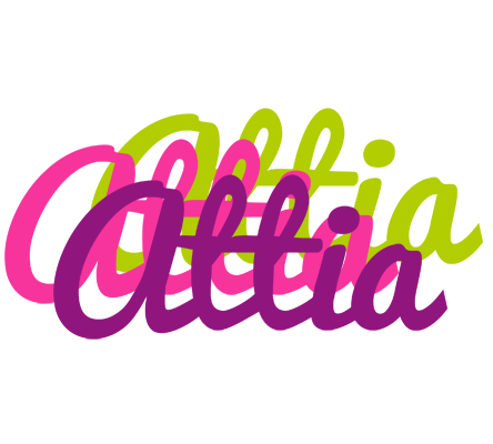 Attia flowers logo
