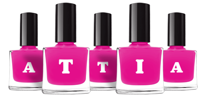 Attia nails logo