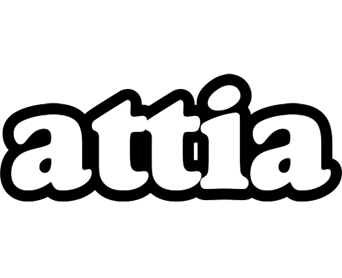 Attia panda logo