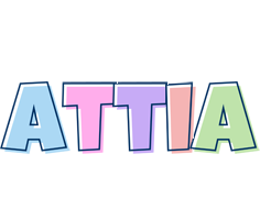 Attia Logo | Name Logo Generator - Candy, Pastel, Lager, Bowling Pin ...