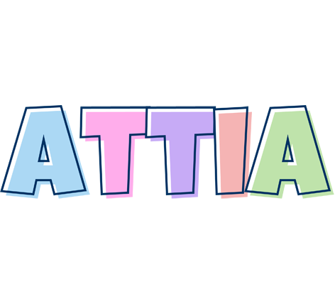 Attia pastel logo