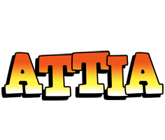 Attia sunset logo