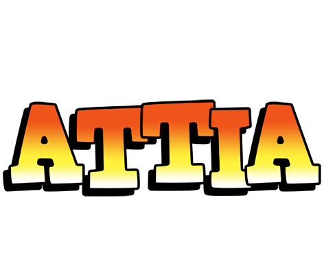 Attia sunset logo