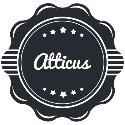 Atticus badge logo