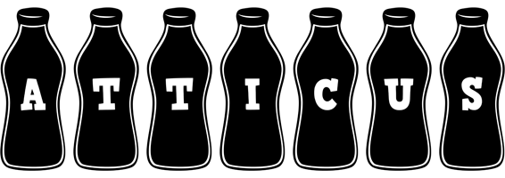 Atticus bottle logo