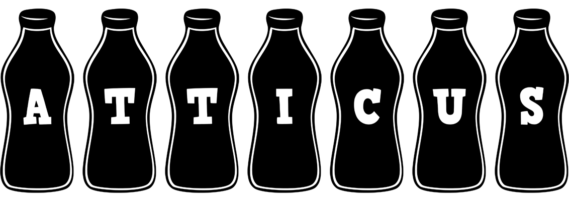 Atticus bottle logo