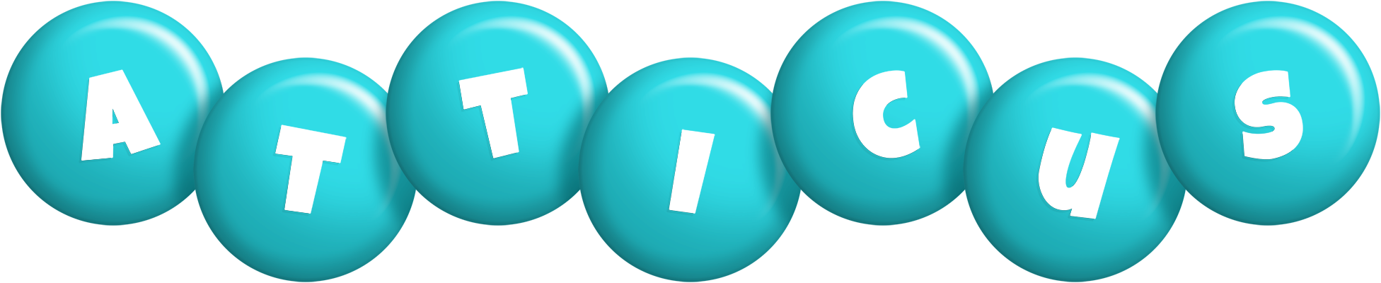Atticus candy-azur logo