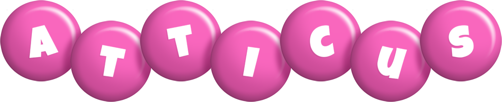 Atticus candy-pink logo