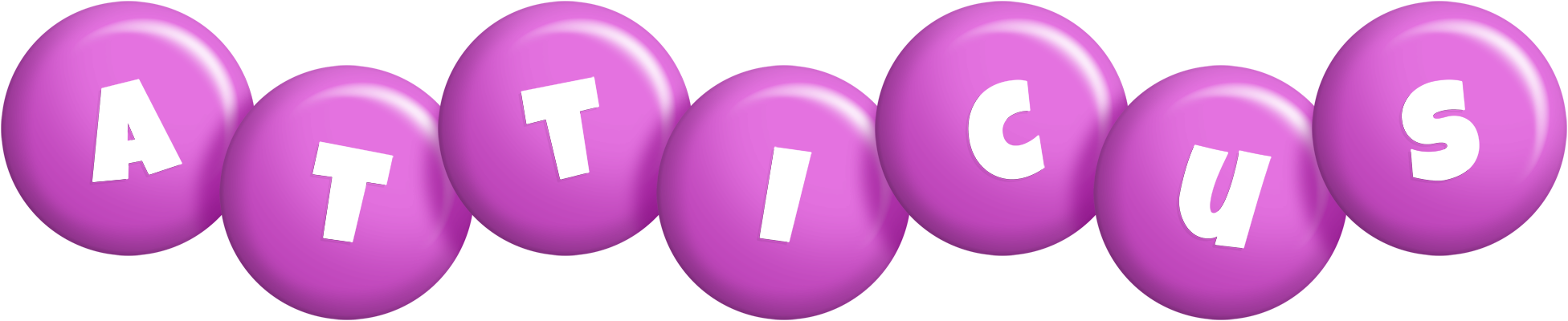 Atticus candy-purple logo