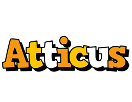 Atticus cartoon logo