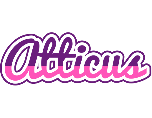Atticus cheerful logo